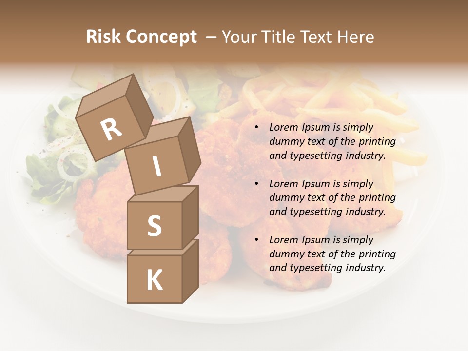 Meal Salad Restaurant PowerPoint Template