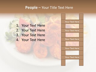 Meal Salad Restaurant PowerPoint Template
