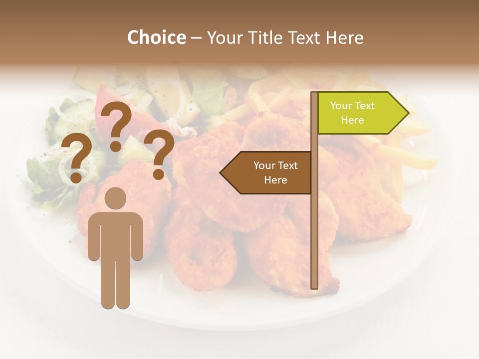 Meal Salad Restaurant PowerPoint Template