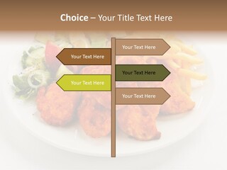Meal Salad Restaurant PowerPoint Template