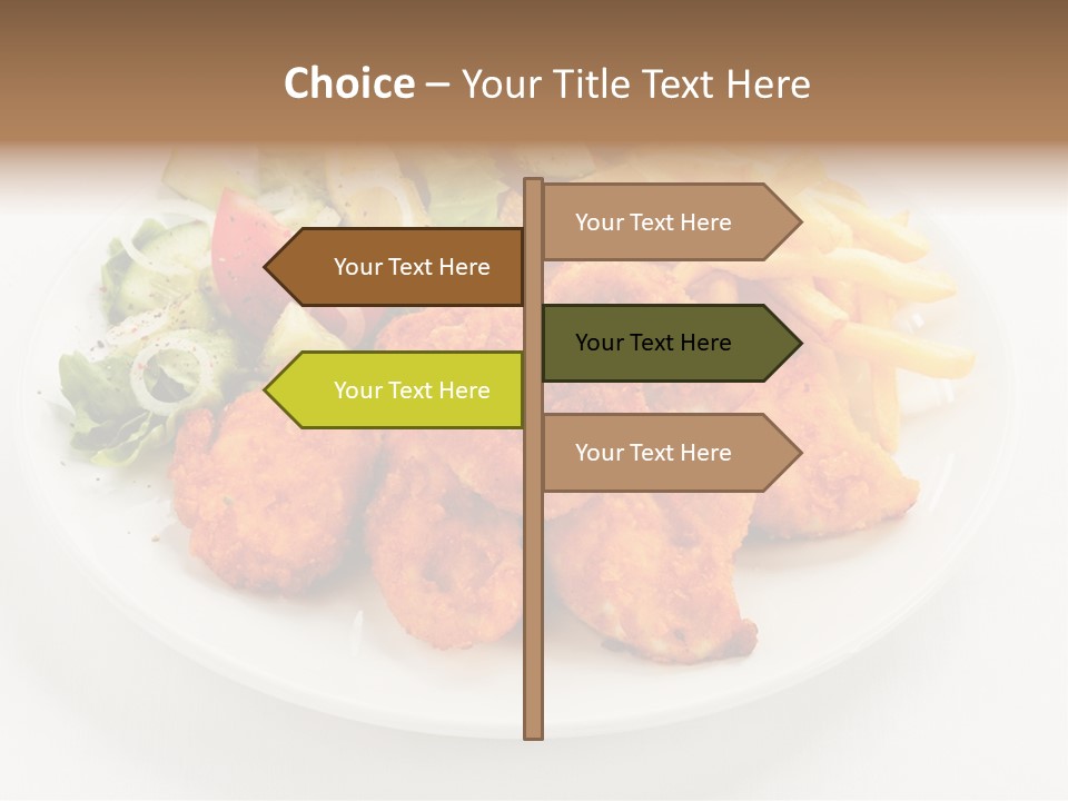 Meal Salad Restaurant PowerPoint Template