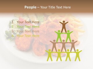 Meal Salad Restaurant PowerPoint Template