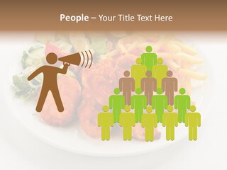 Meal Salad Restaurant PowerPoint Template