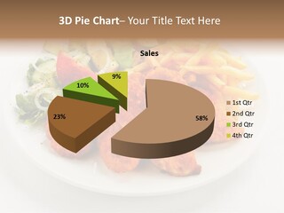 Meal Salad Restaurant PowerPoint Template
