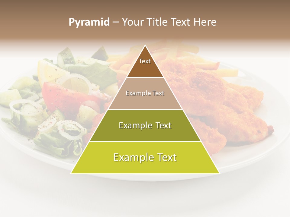 French Fries Plate Meal PowerPoint Template