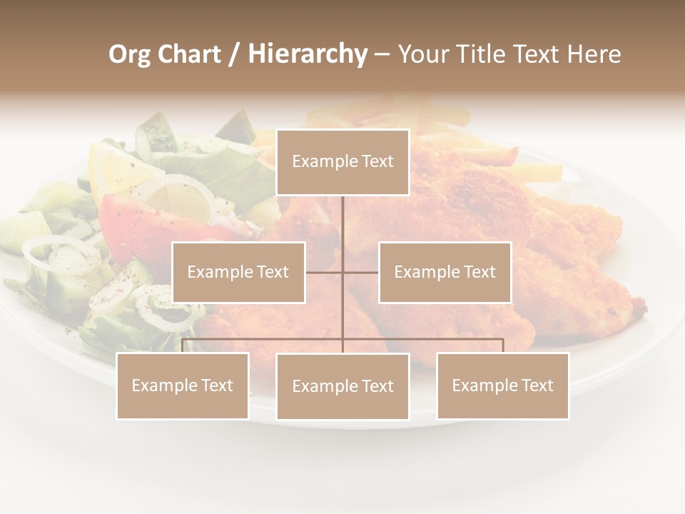 French Fries Plate Meal PowerPoint Template