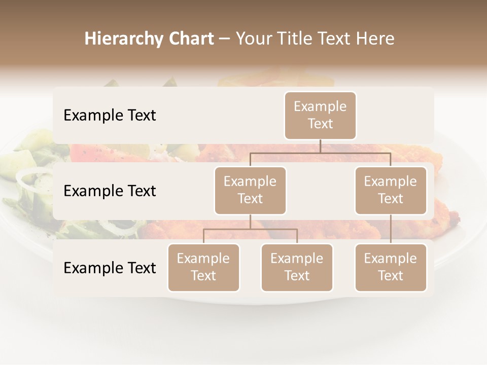 French Fries Plate Meal PowerPoint Template