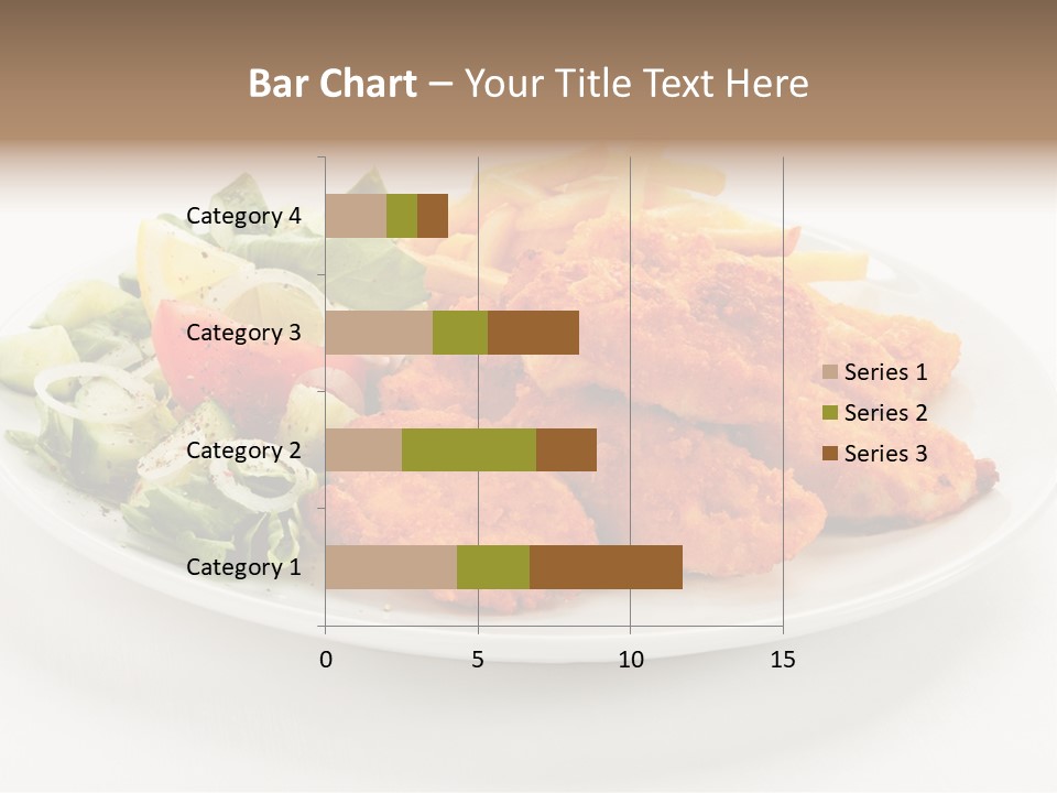 French Fries Plate Meal PowerPoint Template