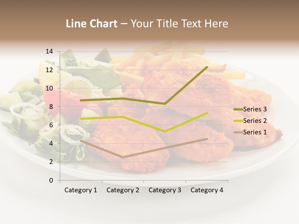 French Fries Plate Meal PowerPoint Template