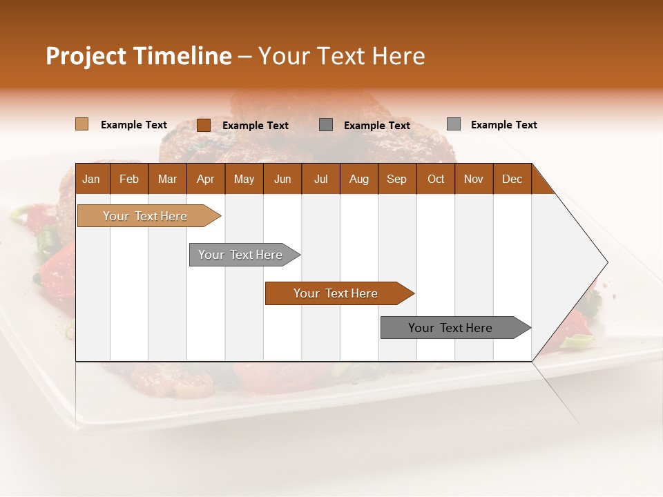 Delicious Dinner Close Up PowerPoint Template