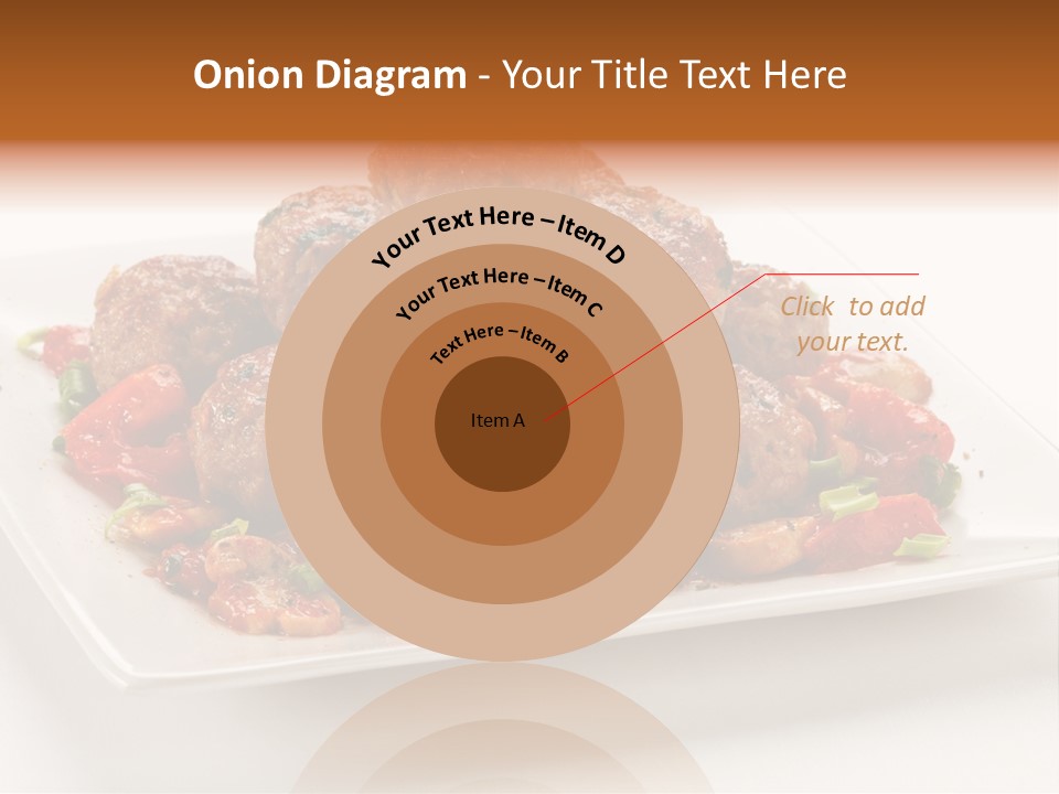 Delicious Dinner Close Up PowerPoint Template