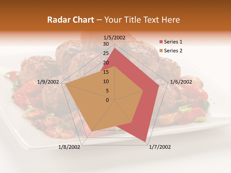 Delicious Dinner Close Up PowerPoint Template