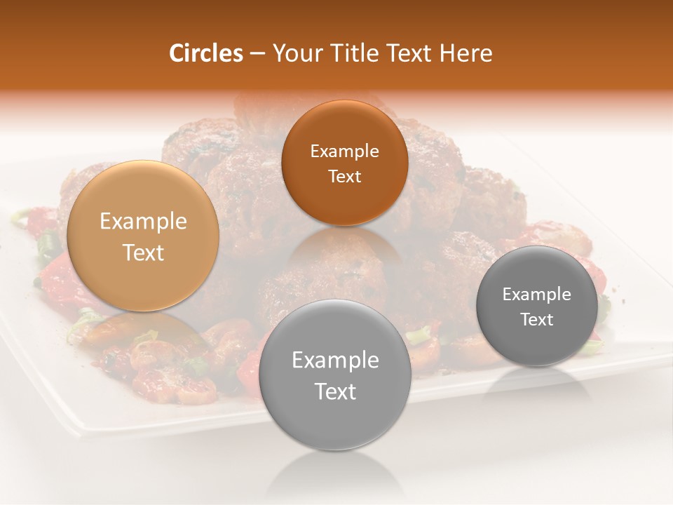 Delicious Dinner Close Up PowerPoint Template