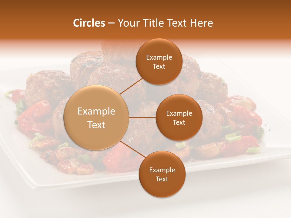 Delicious Dinner Close Up PowerPoint Template