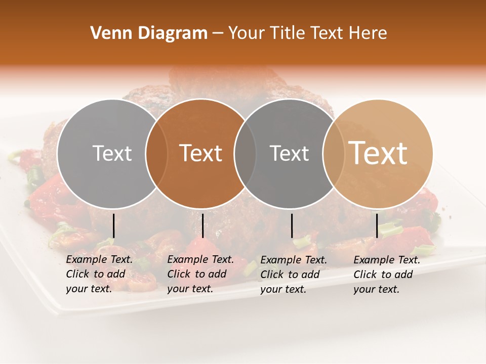 Delicious Dinner Close Up PowerPoint Template