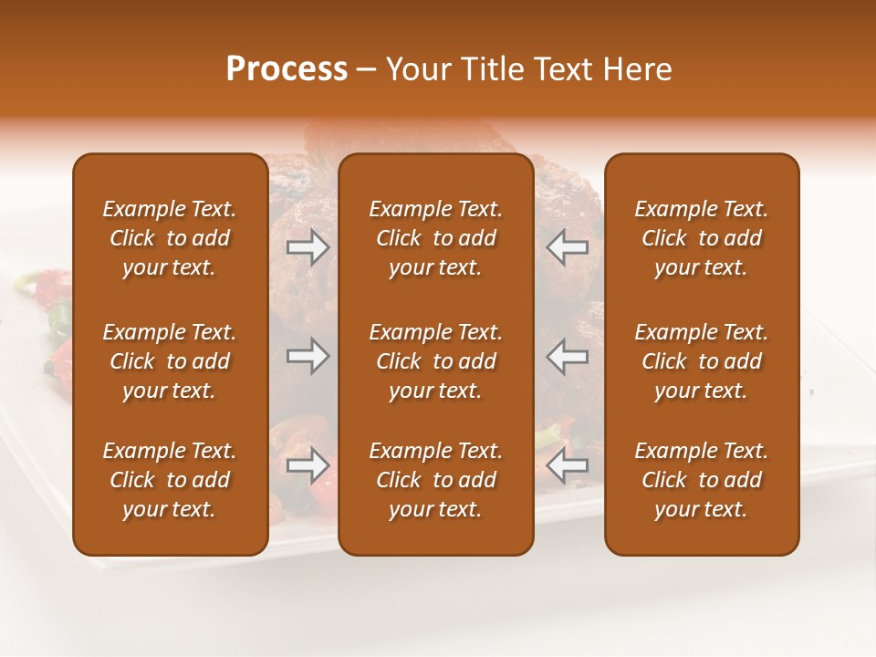 Delicious Dinner Close Up PowerPoint Template