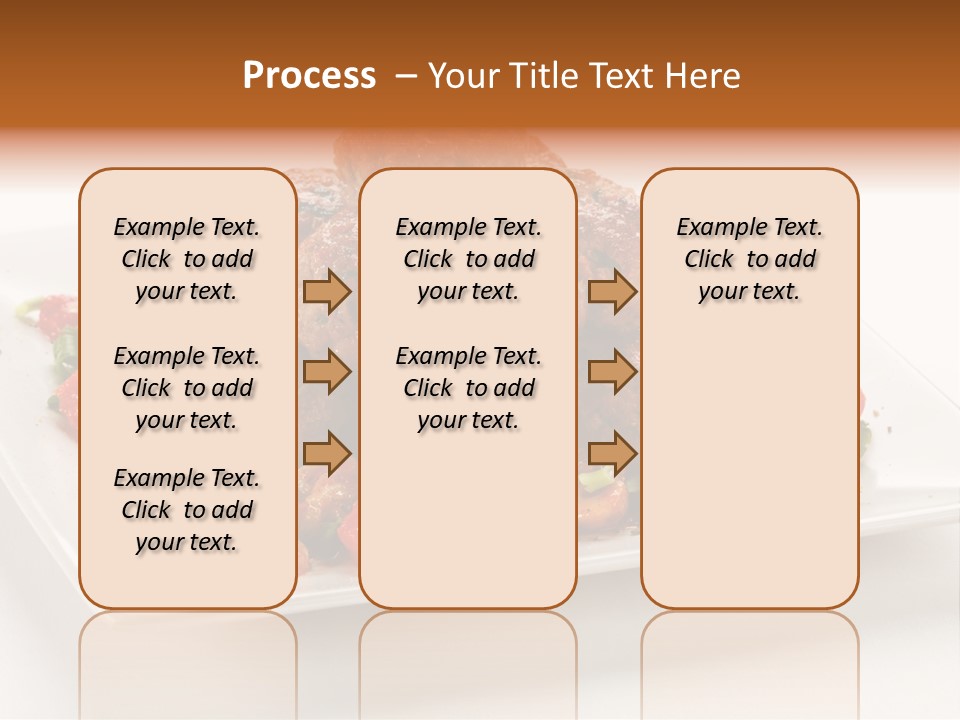Delicious Dinner Close Up PowerPoint Template