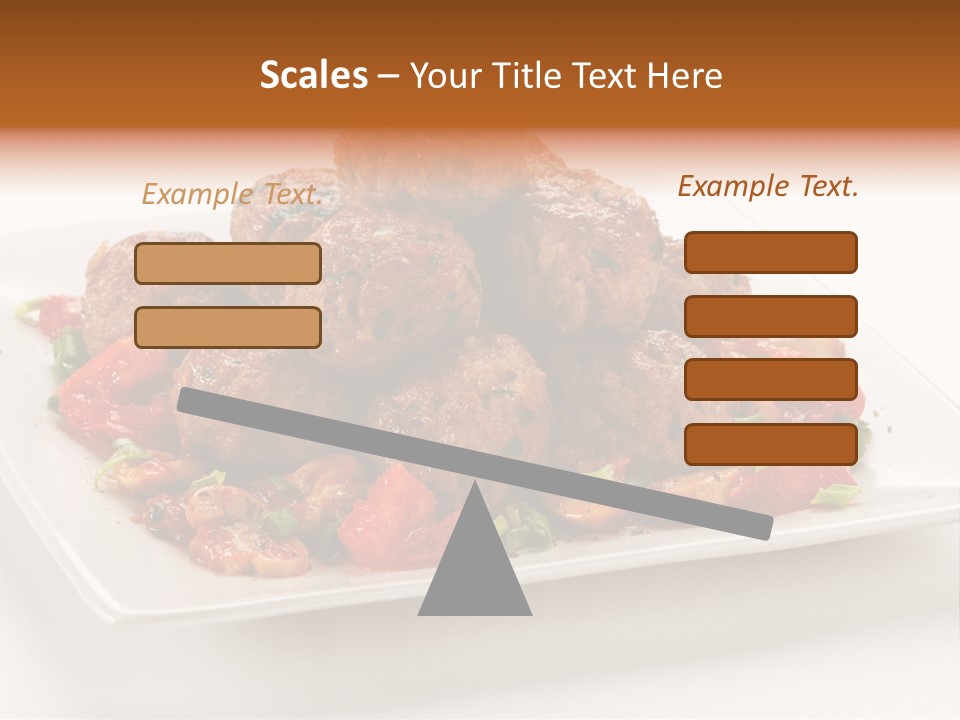 Delicious Dinner Close Up PowerPoint Template