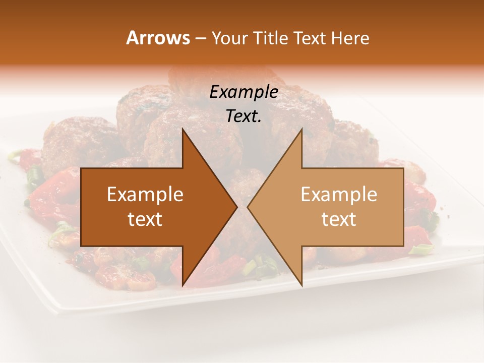 Delicious Dinner Close Up PowerPoint Template