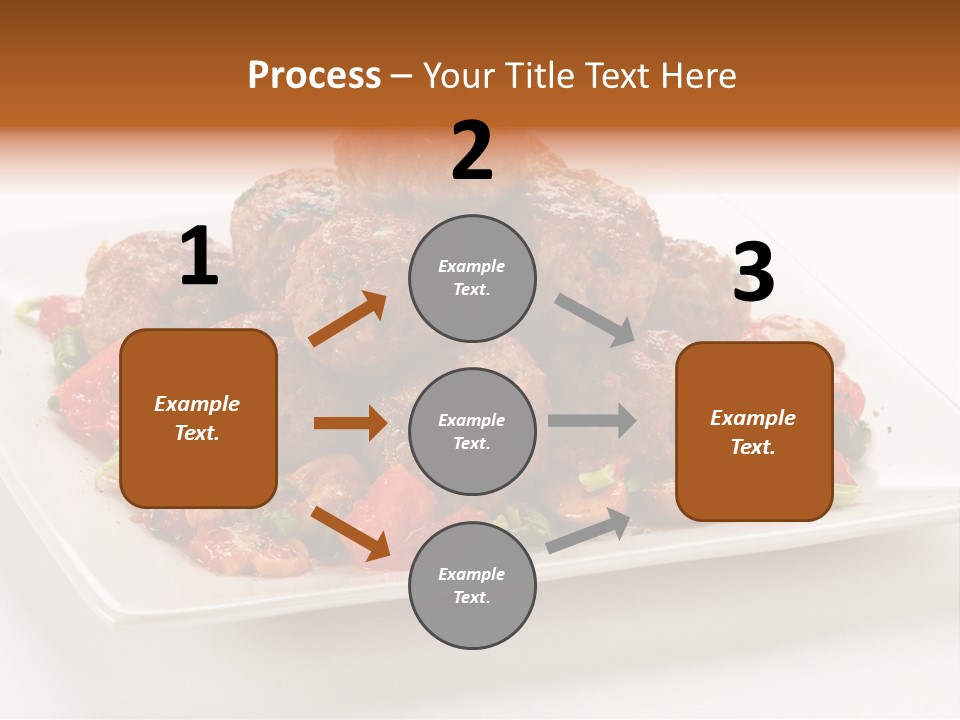 Delicious Dinner Close Up PowerPoint Template