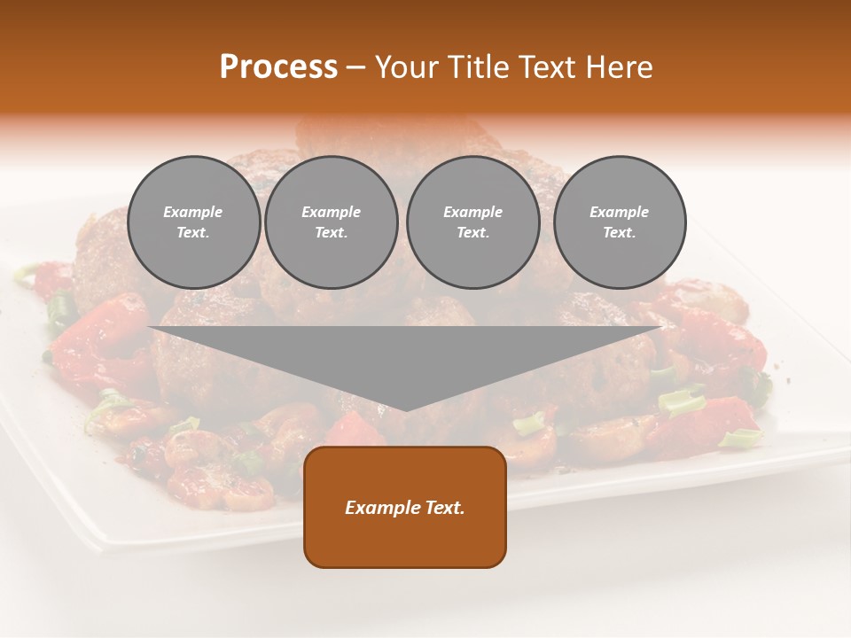 Delicious Dinner Close Up PowerPoint Template