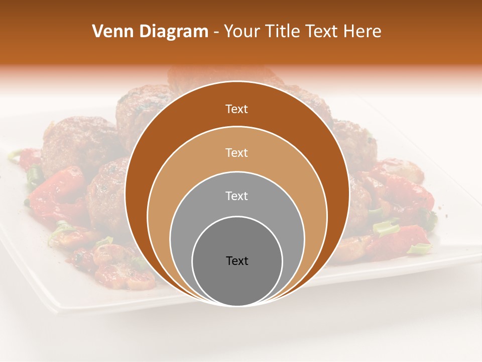 Delicious Dinner Close Up PowerPoint Template