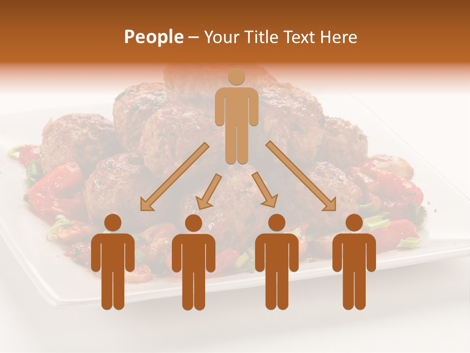 Delicious Dinner Close Up PowerPoint Template