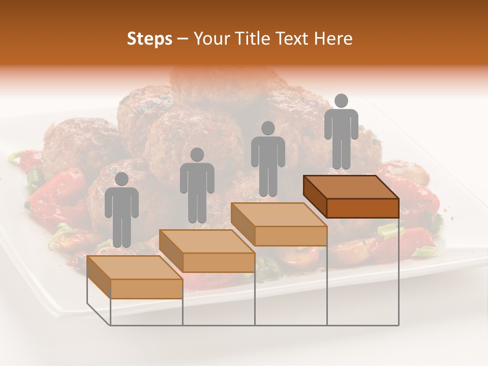 Delicious Dinner Close Up PowerPoint Template