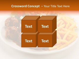 Beef Grilled Appetiser PowerPoint Template