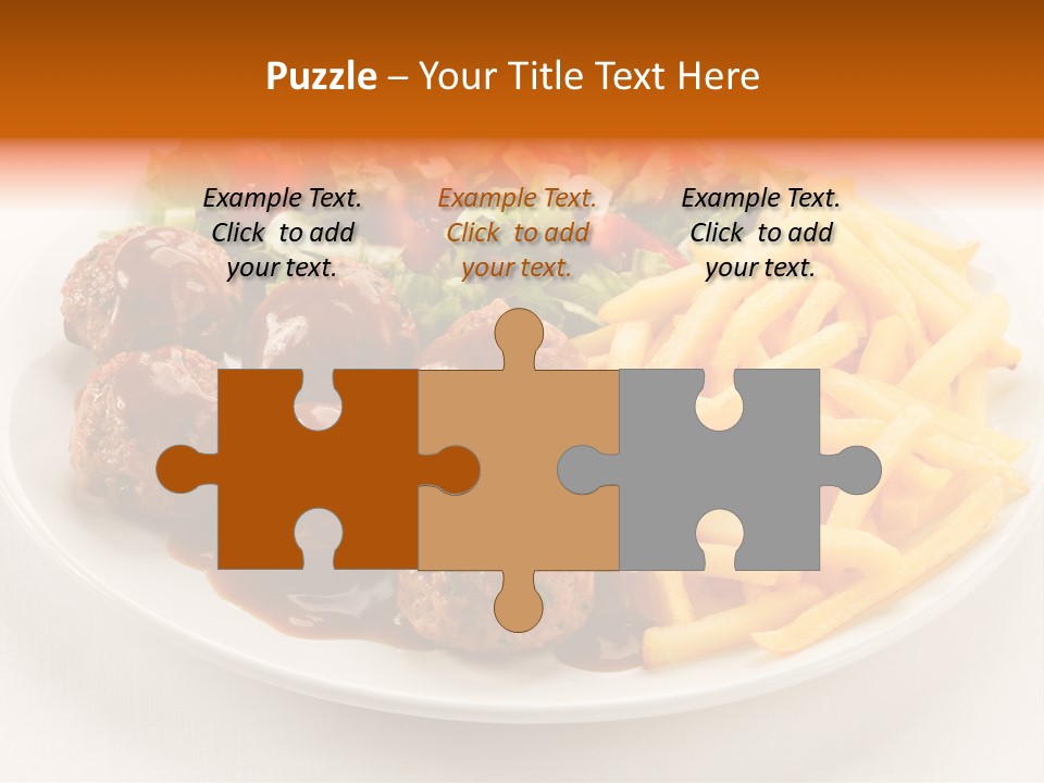 Beef Grilled Appetiser PowerPoint Template