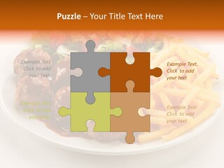 Beef Grilled Appetiser PowerPoint Template