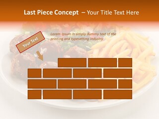 Beef Grilled Appetiser PowerPoint Template