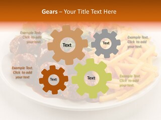 Beef Grilled Appetiser PowerPoint Template