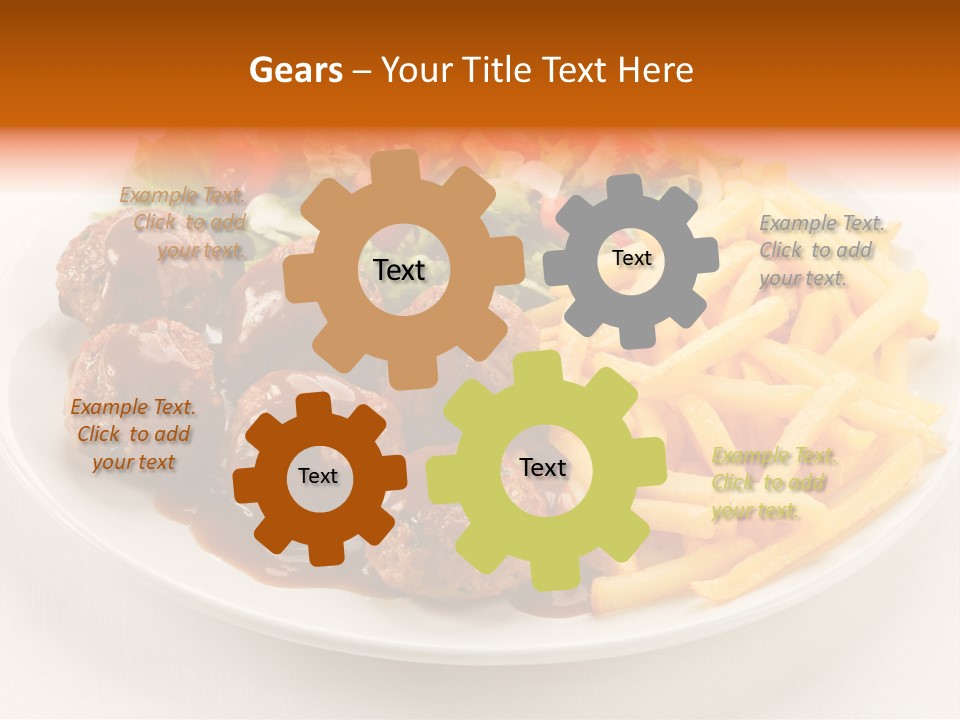 Beef Grilled Appetiser PowerPoint Template