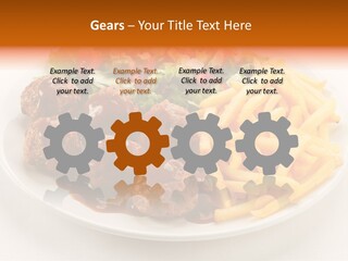 Beef Grilled Appetiser PowerPoint Template