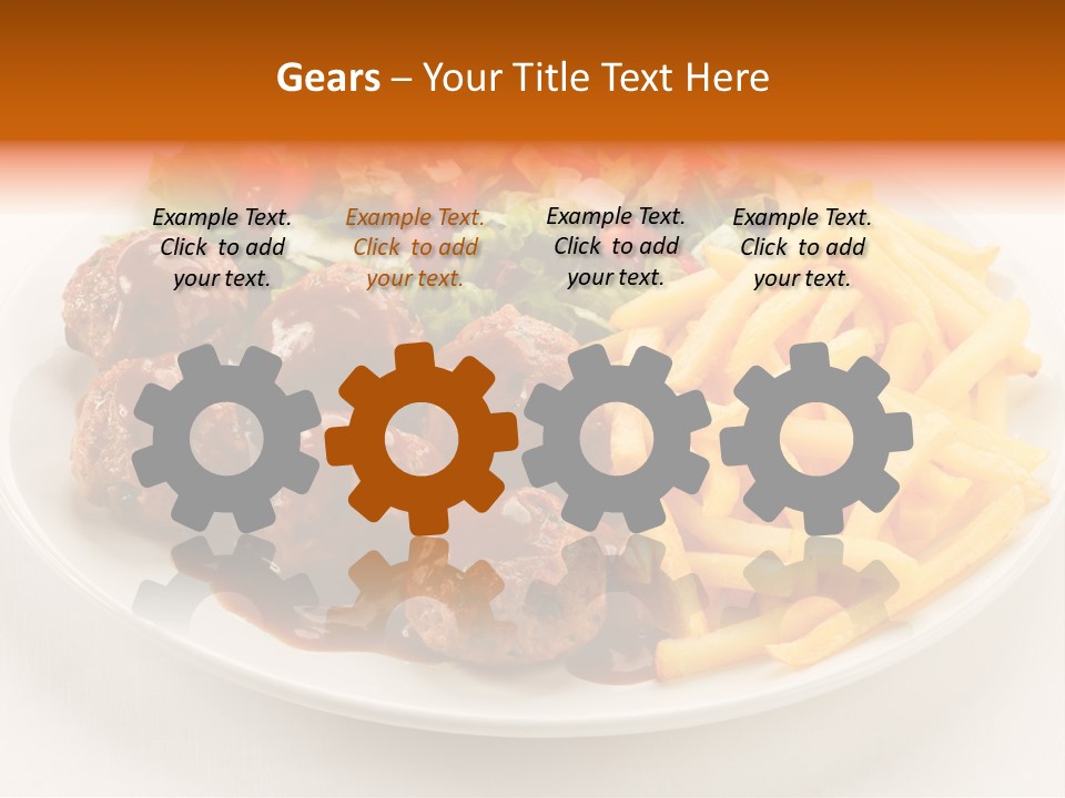 Beef Grilled Appetiser PowerPoint Template