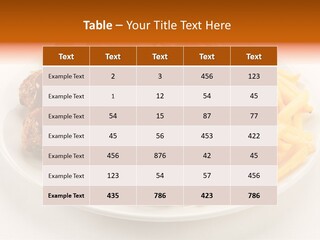 Beef Grilled Appetiser PowerPoint Template