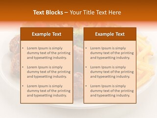 Beef Grilled Appetiser PowerPoint Template