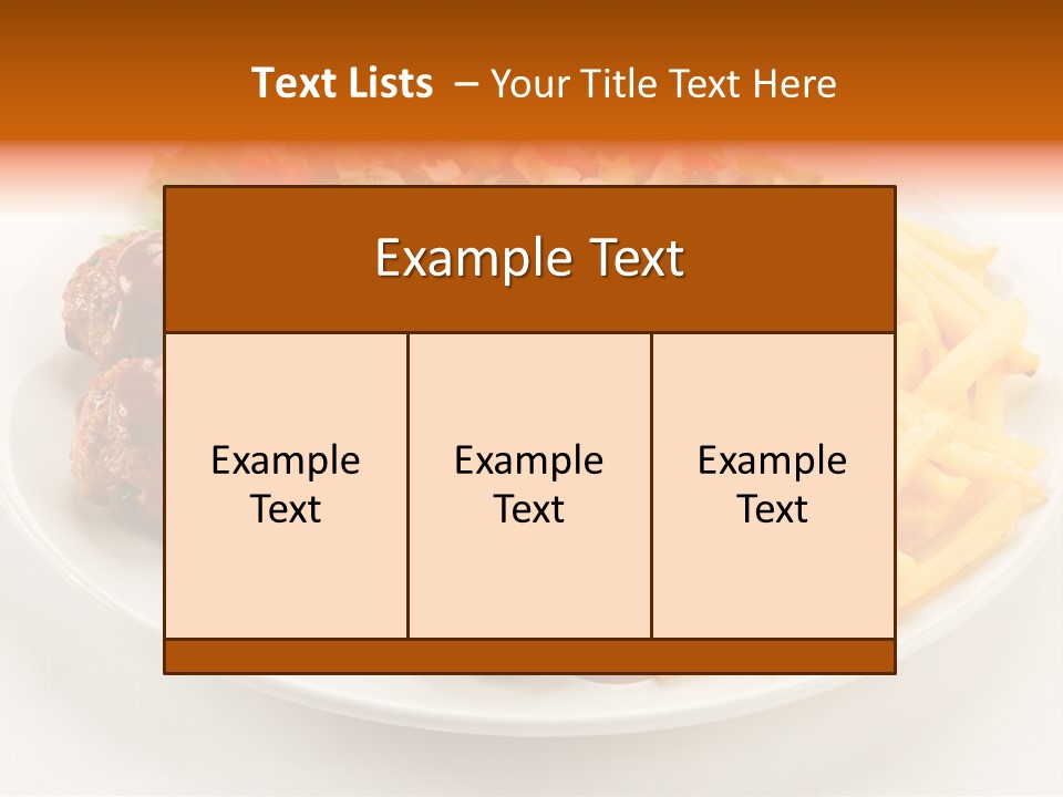 Beef Grilled Appetiser PowerPoint Template