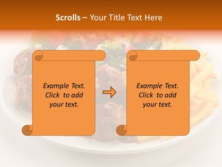 Beef Grilled Appetiser PowerPoint Template