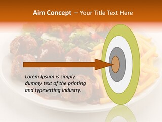 Beef Grilled Appetiser PowerPoint Template