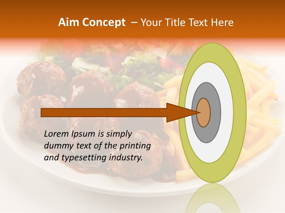 Beef Grilled Appetiser PowerPoint Template