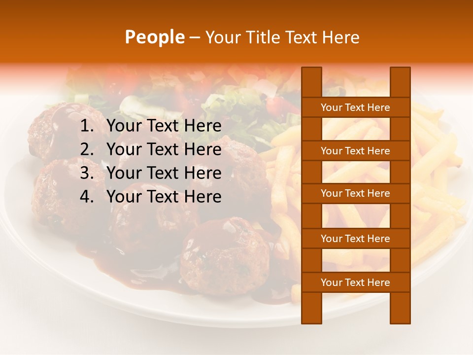 Beef Grilled Appetiser PowerPoint Template