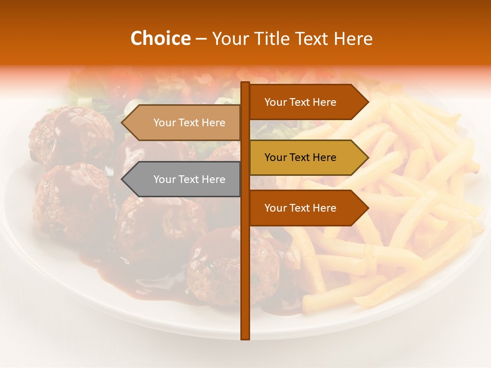 Beef Grilled Appetiser PowerPoint Template