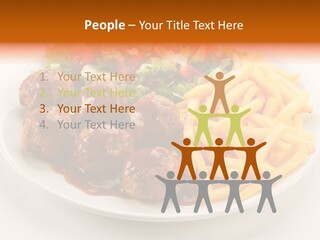 Beef Grilled Appetiser PowerPoint Template