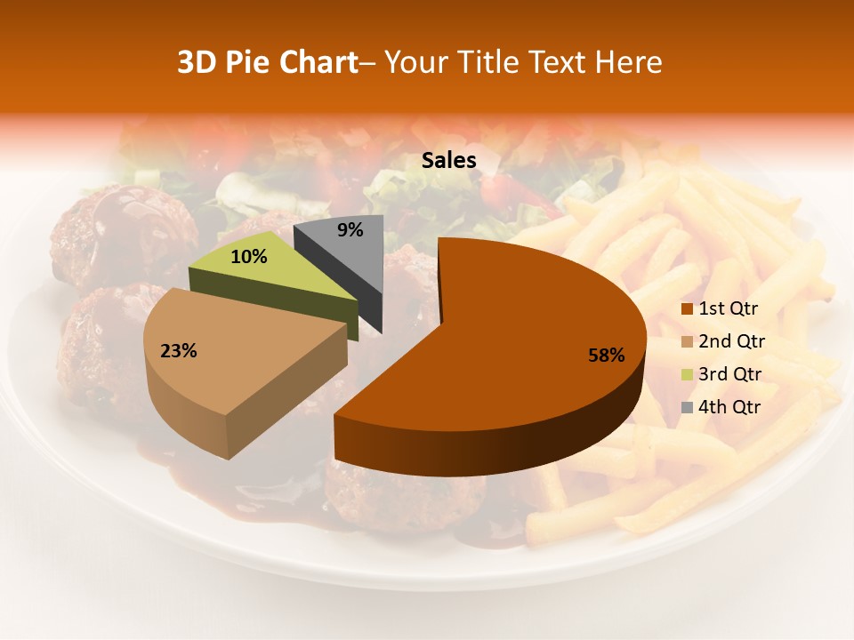 Beef Grilled Appetiser PowerPoint Template
