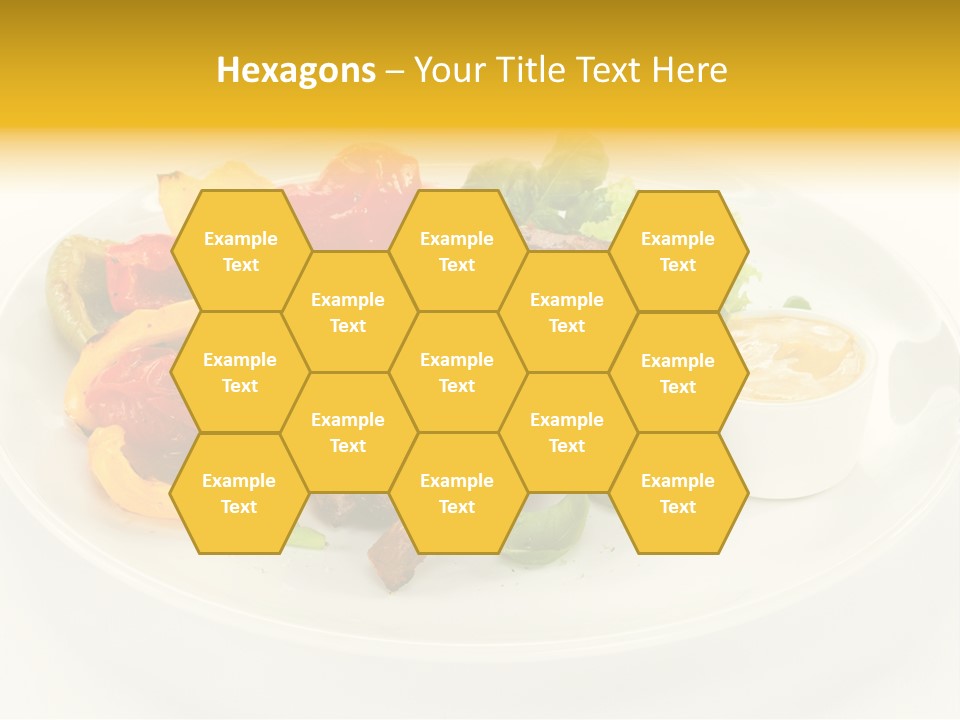 Cooked Diet Horizontal PowerPoint Template