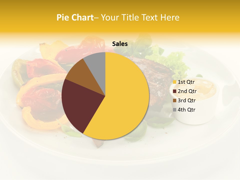 Cooked Diet Horizontal PowerPoint Template