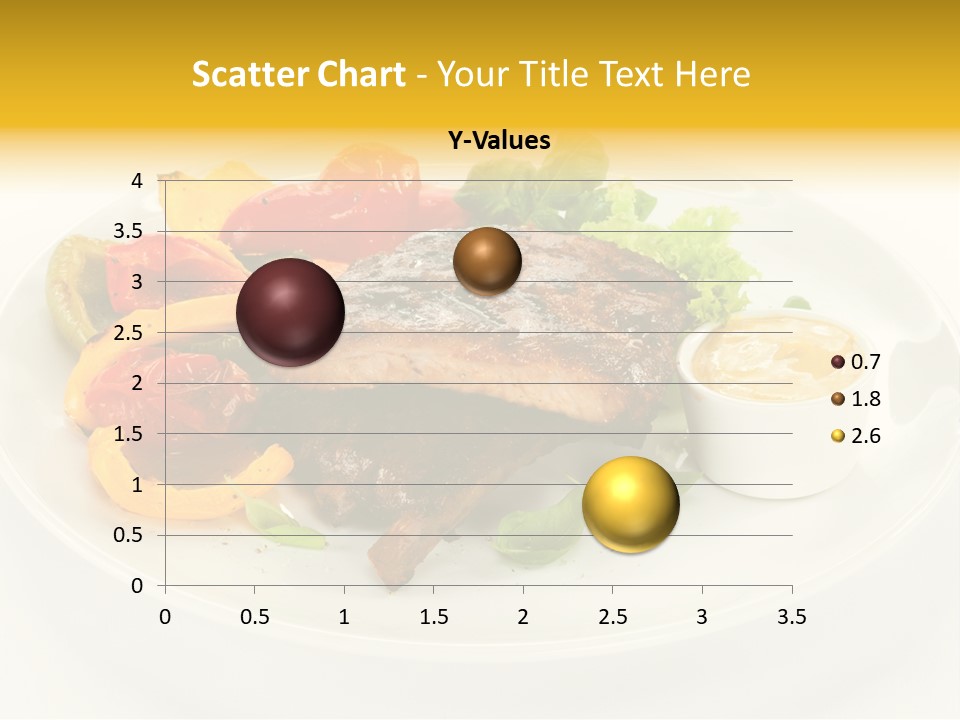 Cooked Diet Horizontal PowerPoint Template