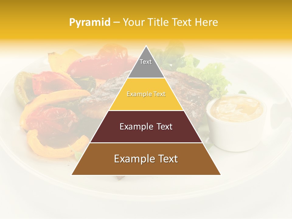 Cooked Diet Horizontal PowerPoint Template